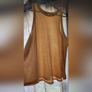 Womens waffleknit tank
